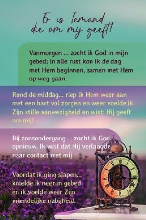 Er is Iemand die om mij geeft! - minikaart