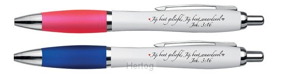 Jij bent geliefd - balpen blauw